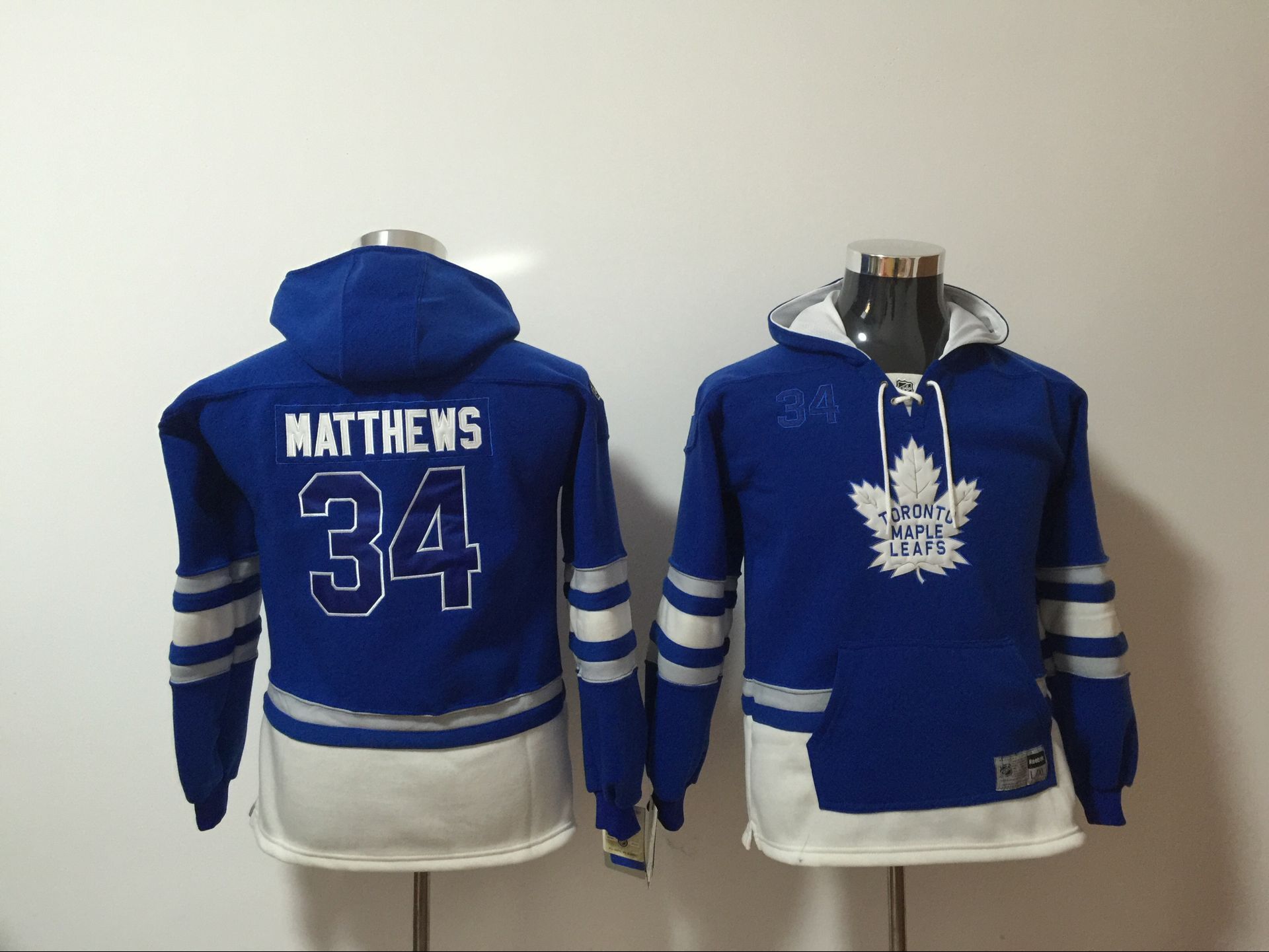 Men 2017 NHL Toronto Maple Leafs #34 Matthews Jerseys